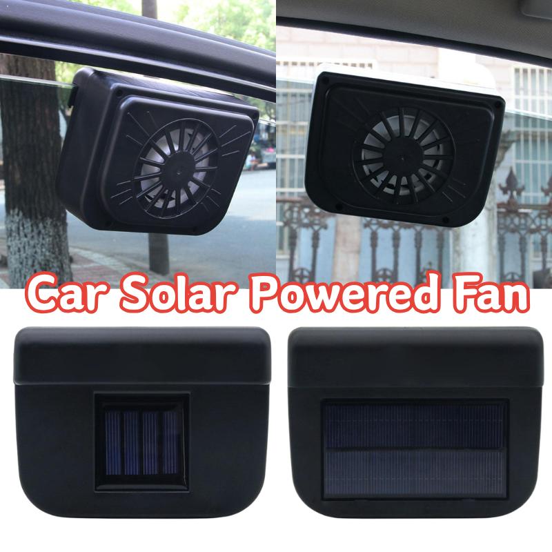 Renewable Energy Fan - Autoventilator op zonne-energie, USB oplaadbaar, hoge