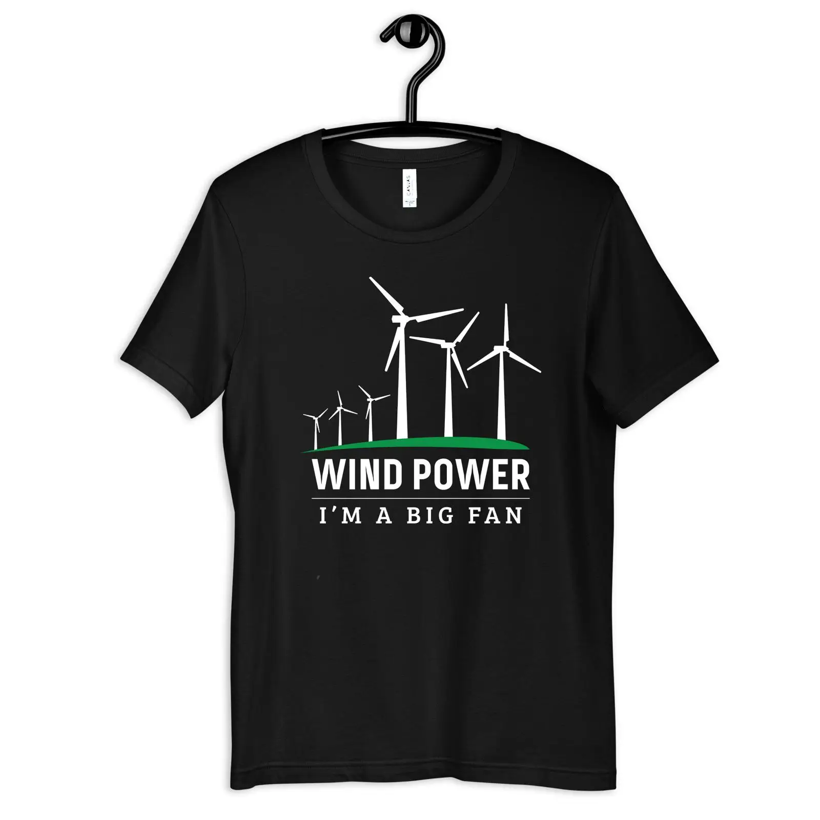 Renewable Energy Graphics - Windenergie T-shirt Grappig Hernieuwbare Energie Grote