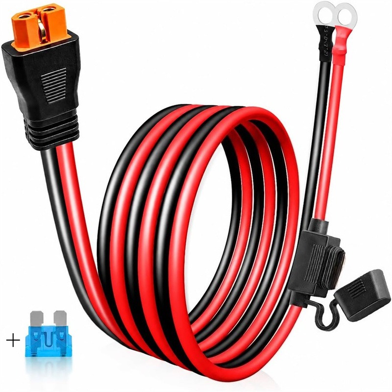 Solar Cable Mc4 Connector - 12AWG Solar rubbergecoate XT60/60i connector naar