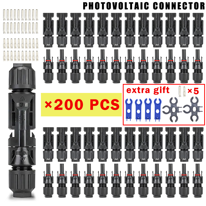 400/200/100/20 Stuks Fotovolta - Solar Cable Mc4 Connector recensie en prijs