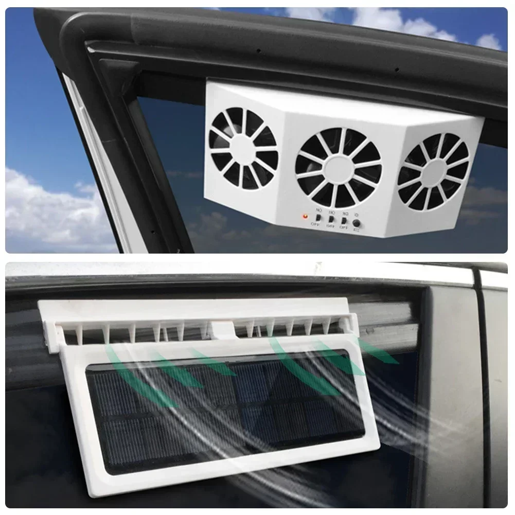 USB Solar Oplaadbare Auto-uitl - Renewable Energy Fan recensie en prijs