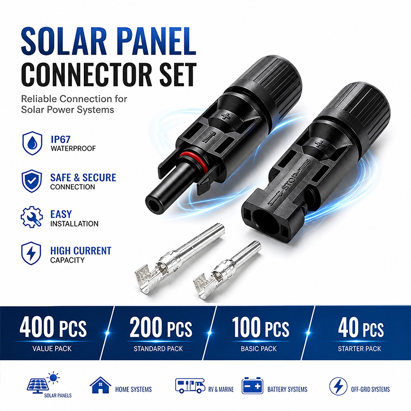 600/400/200/100/40/20 PCS Zonn - Solar Cable Mc4 Connector recensie en prijs