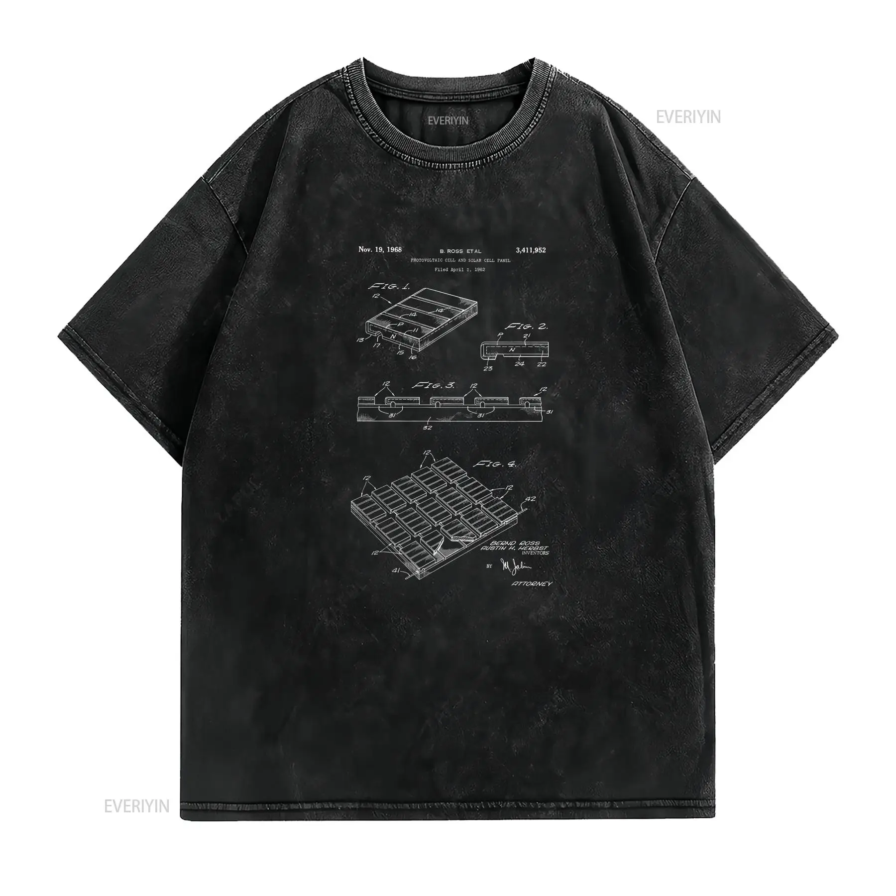 T-shirt met zonnepaneel Fotovo - Renewable Energy Graphics recensie en prijs