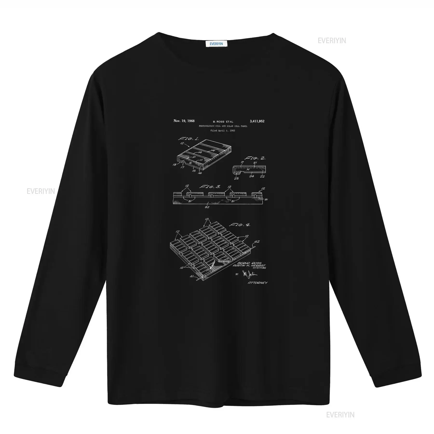 T-shirt met zonnepaneel Fotovo - Renewable Energy Graphics recensie en prijs