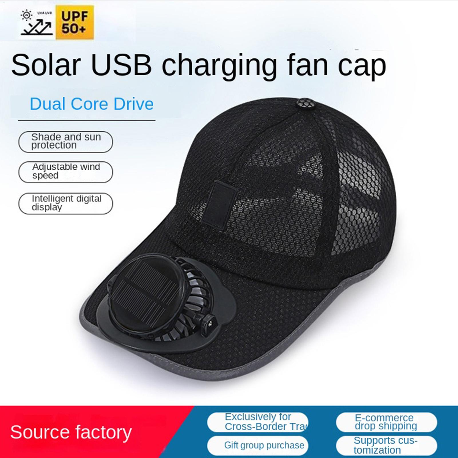 USB oplaadbare zonnekoelende h - Renewable Energy Fan recensie en prijs